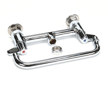 T&S BRASS 5F-8DLX10 FAUCET 8 CENTERS DECK MOUNT 10 SPOUT