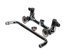 T&S BRASS 5F-8WLX12 FAUCET  WALL MOUNT  8 CENTERS