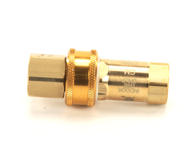 T&S BRASS AG-5C GAS APPLIANCE CONNECTORS  QUICK DISCONNECT  1/2 N