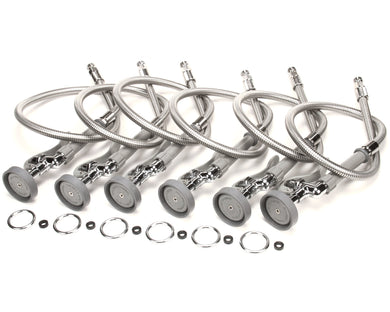 T&S BRASS B-0100-M SPRAY VALVE (B-0107) WITH 44 FLEXIBLE STAINLESS S