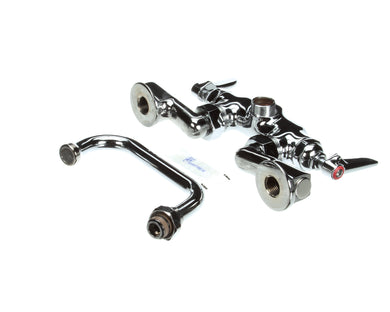 T&S BRASS B-0237 DOUBLE PANTRY FAUCET  WALL MOU