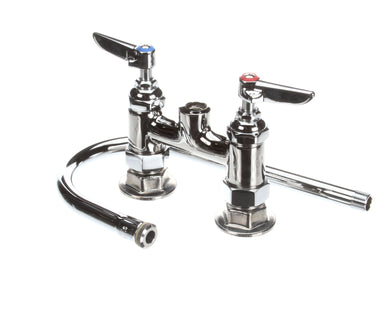 T&S BRASS B-0326 DOUBLE PANTRY FAUCET  4 DECK M