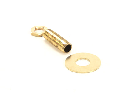 T&S BRASS B-0428 SUPPLY NIPPLE  3/8 NPT X 2-1/8