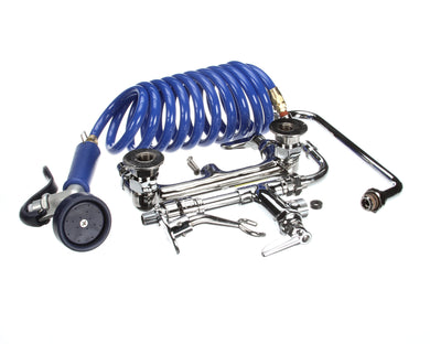 T&S BRASS PG-8WSAV-10 PET GROOMING FAUCET  WALL 8 C/C  ALUM. VALVE  COI